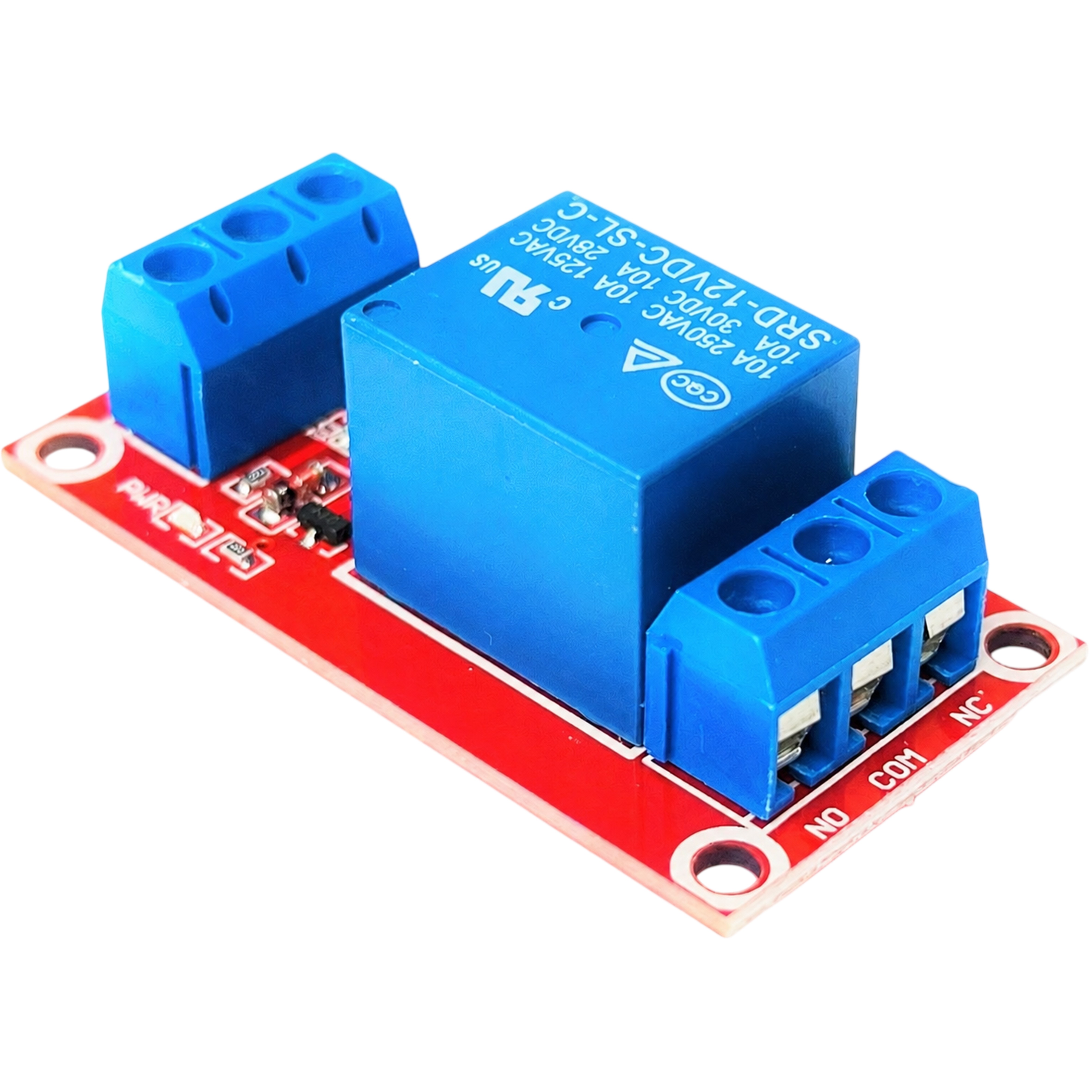 3 pack 1-channel 12V relay modules for automation robotics and DIY electronics projects