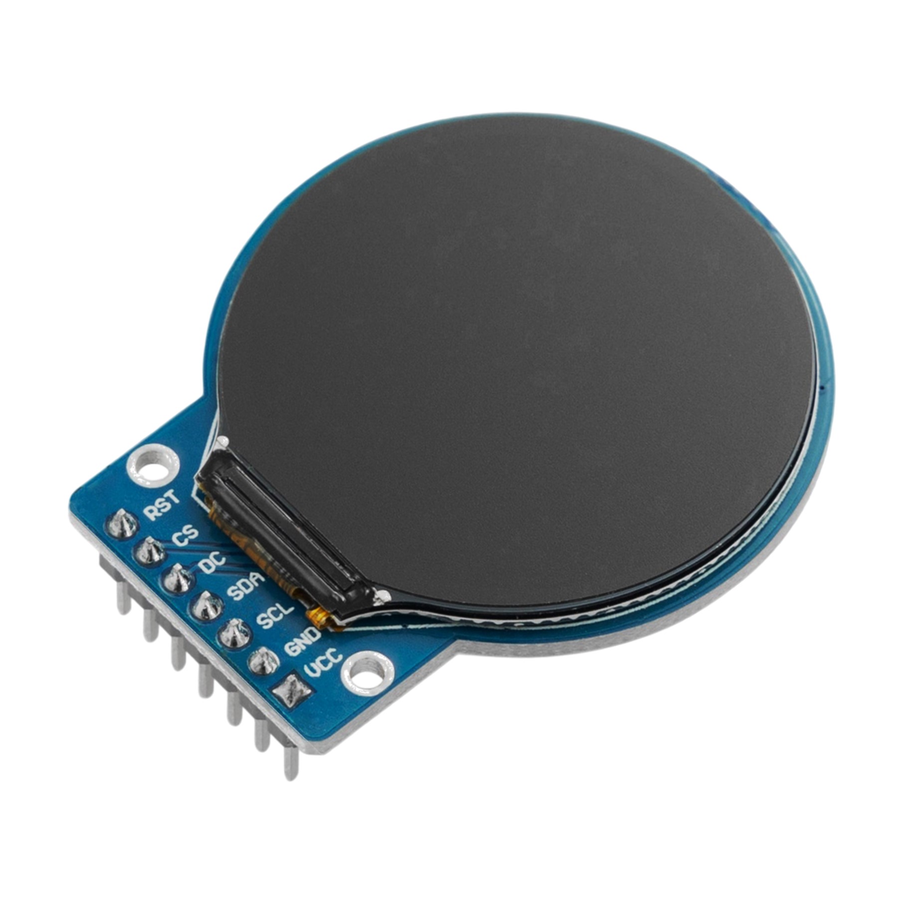 1.28 Inch Round Circular TFT LCD Display Module 240x240 IPS GC9A01 SPI Interface