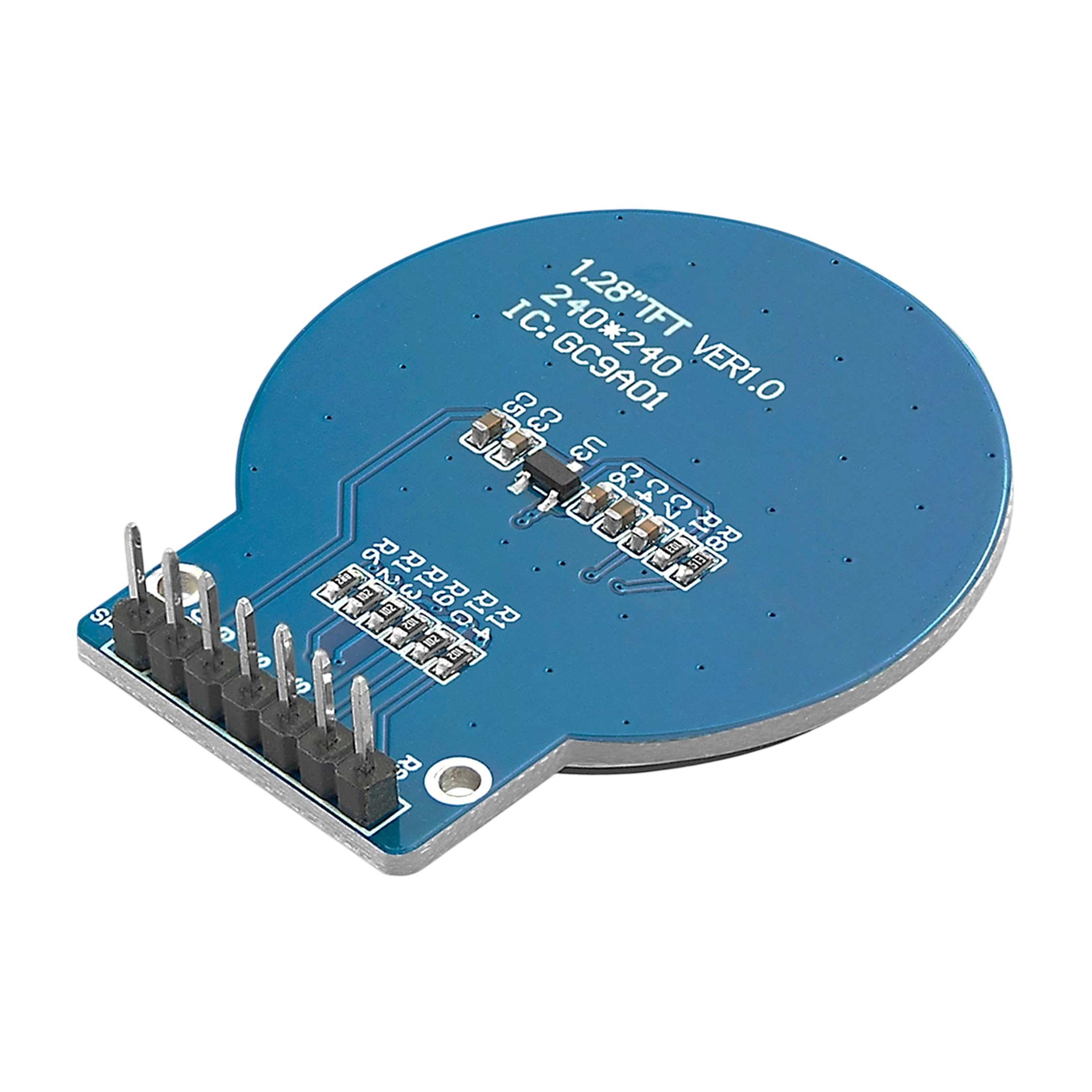 1.28 Inch Round Circular TFT LCD Display Module 240x240 IPS GC9A01 SPI Interface