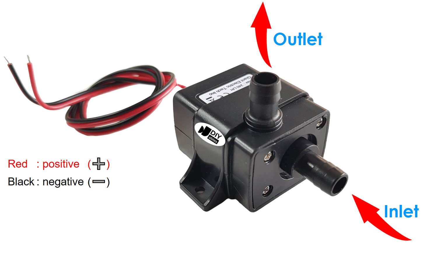 12V Pump for Arduino, ESP32, ESP8266, Raspberry Pi