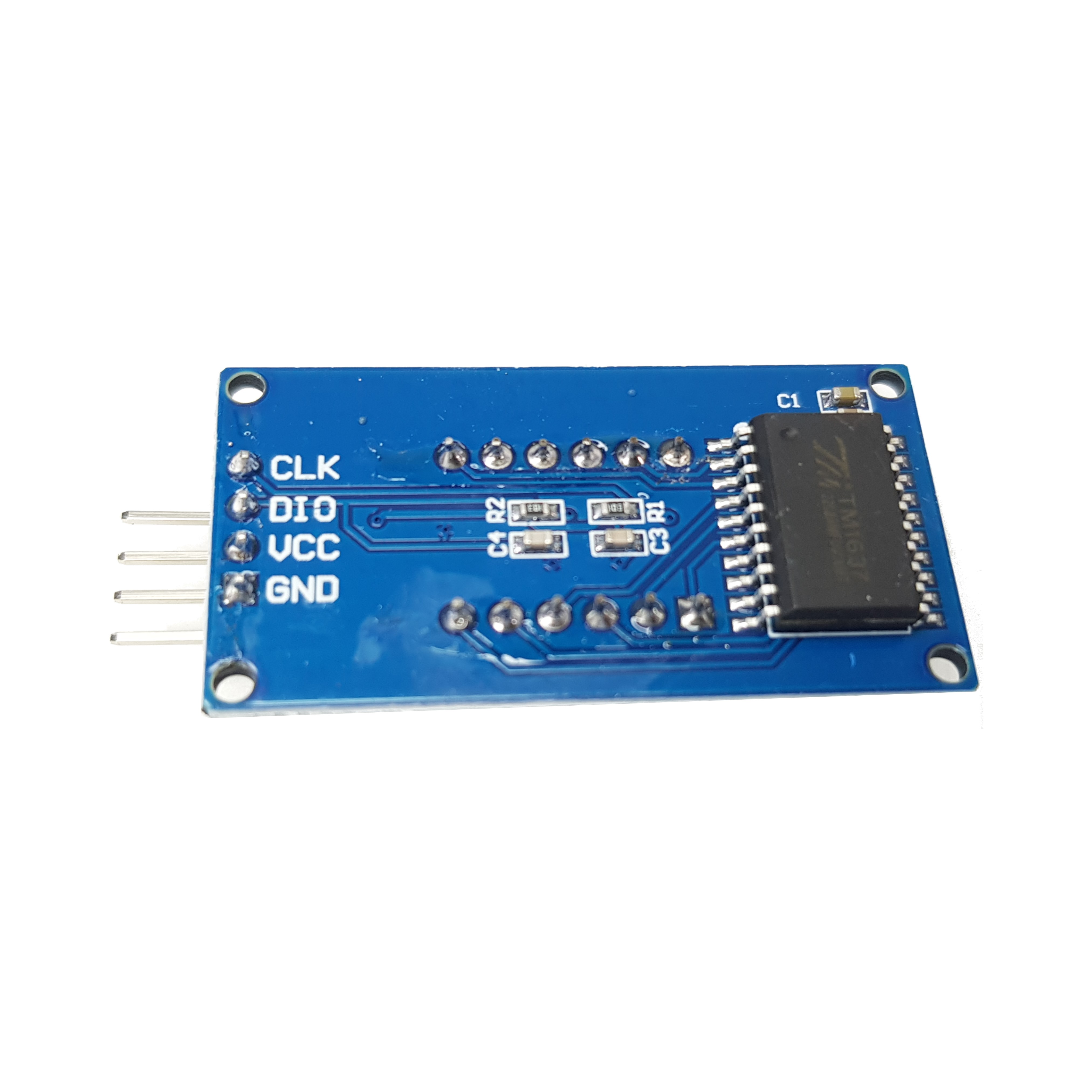 4-digit 7-segment Display LED TM1637 with colon for Arduino, ESP32, ESP8266, Raspberry Pi, 2 pieces