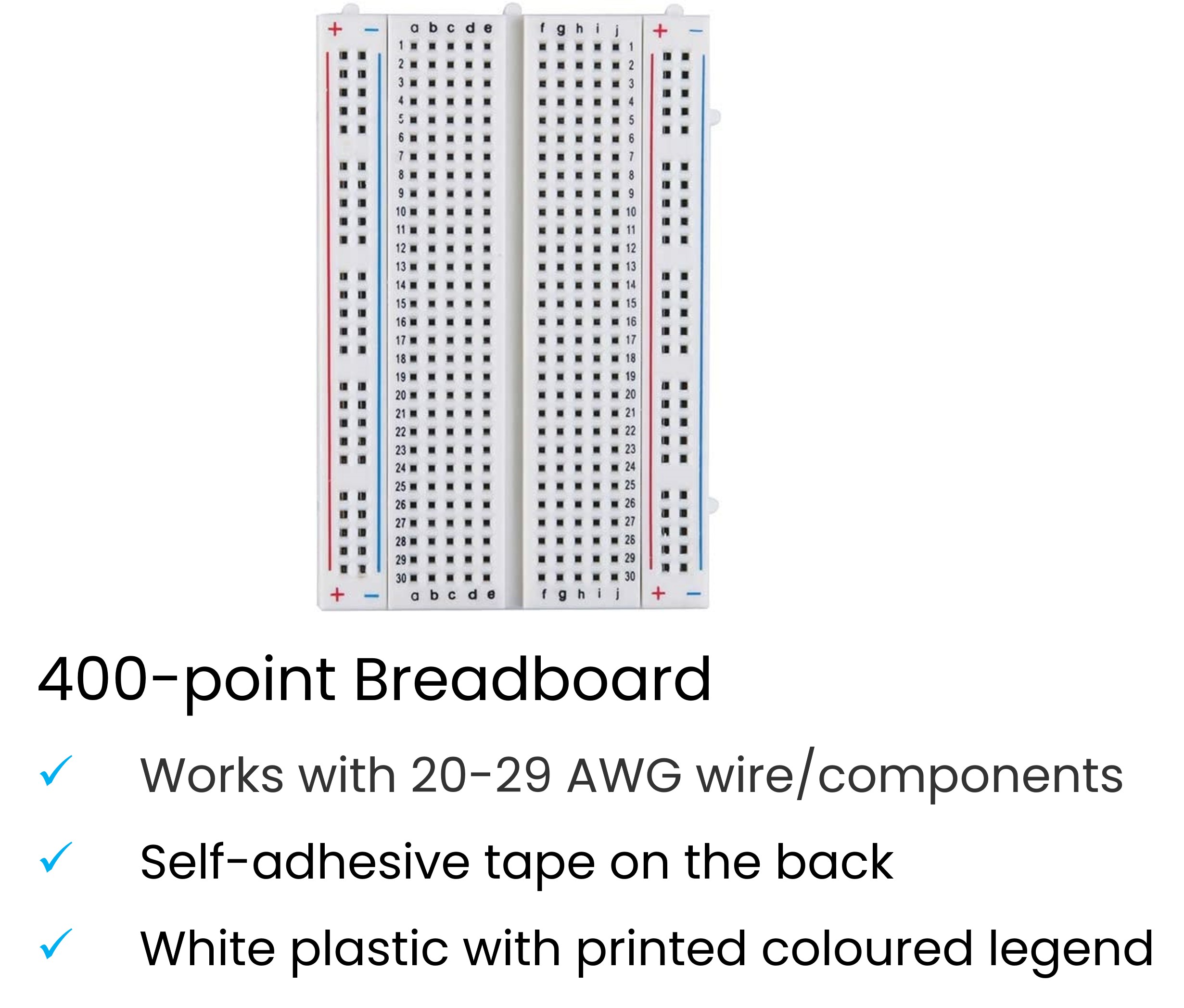 Jumper Wires and Breadboard Kit for Arduino, ESP32, ESP8266, Raspberry Pi