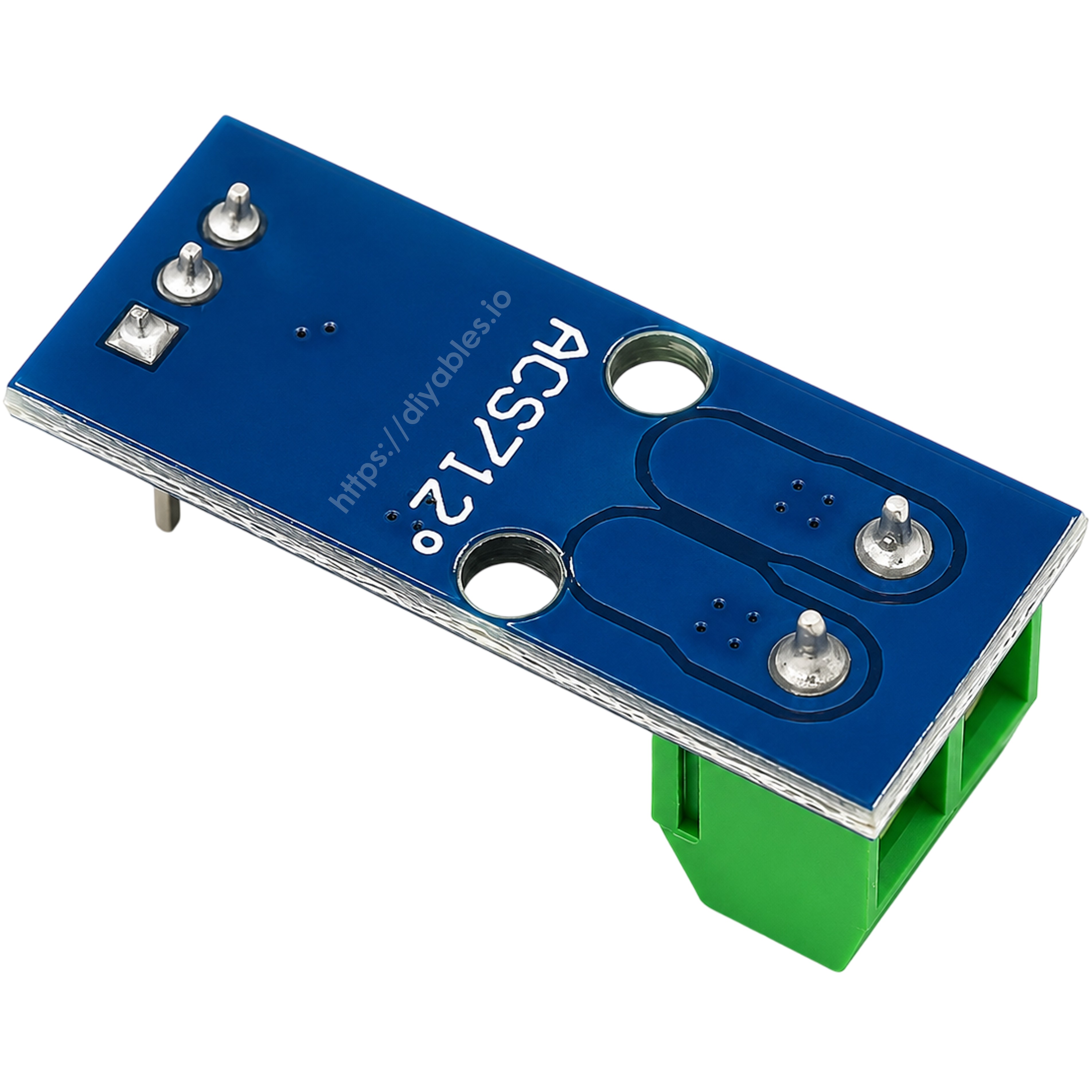 ACS712 30A current sensor connected to Arduino board for current monitoring project