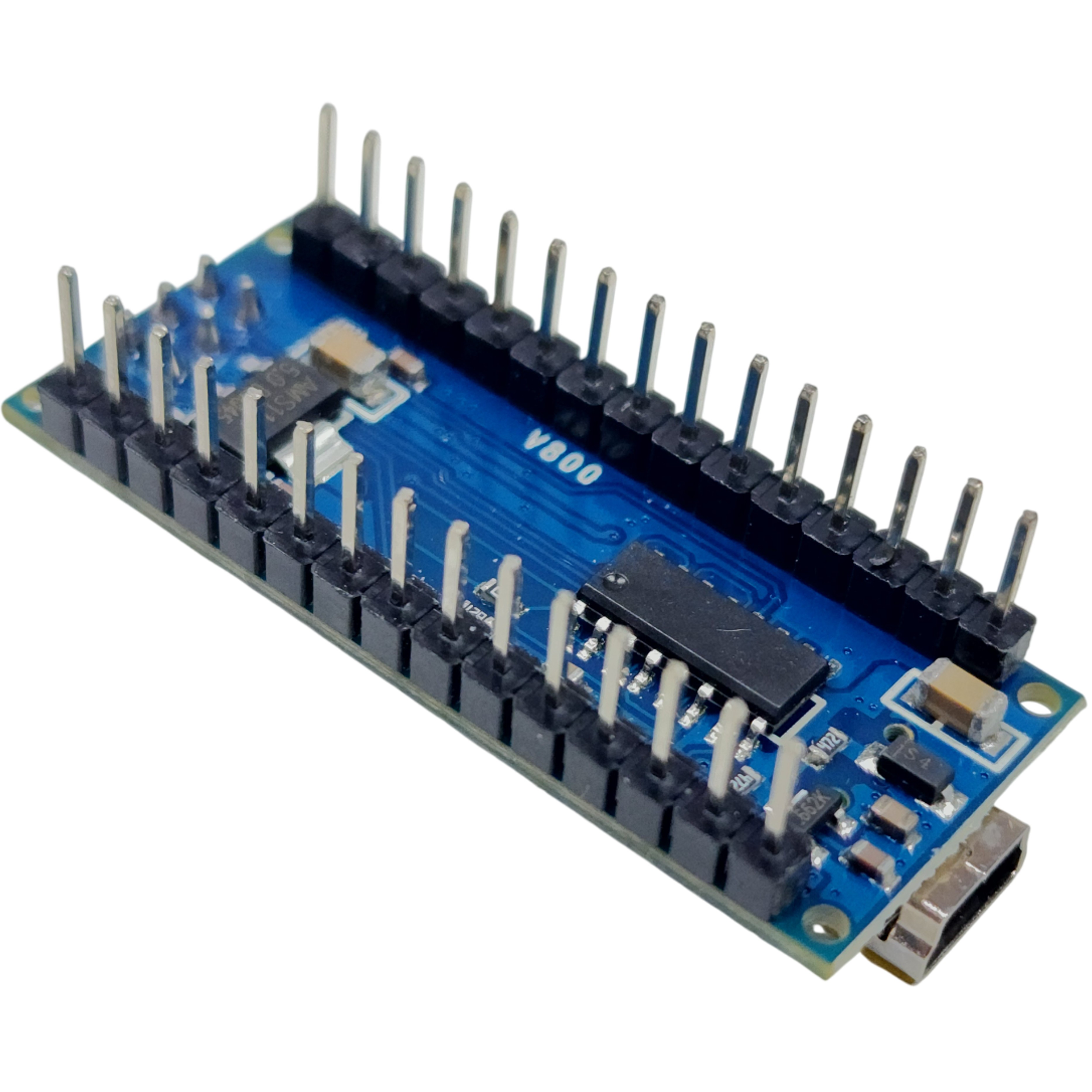 Arduino Nano compatible development board with USB Mini port for Arduino IDE programming