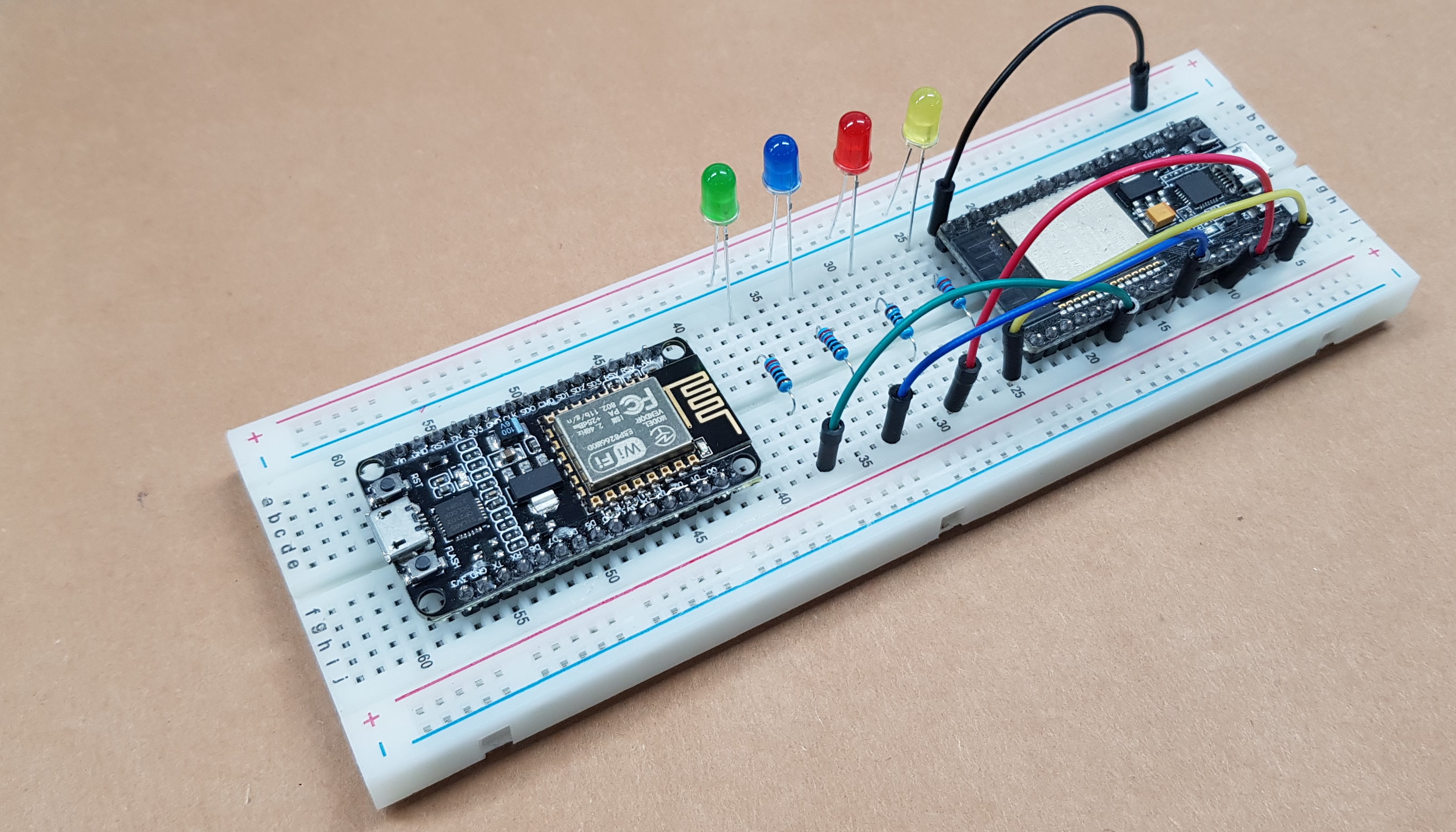 esp32 breadboard