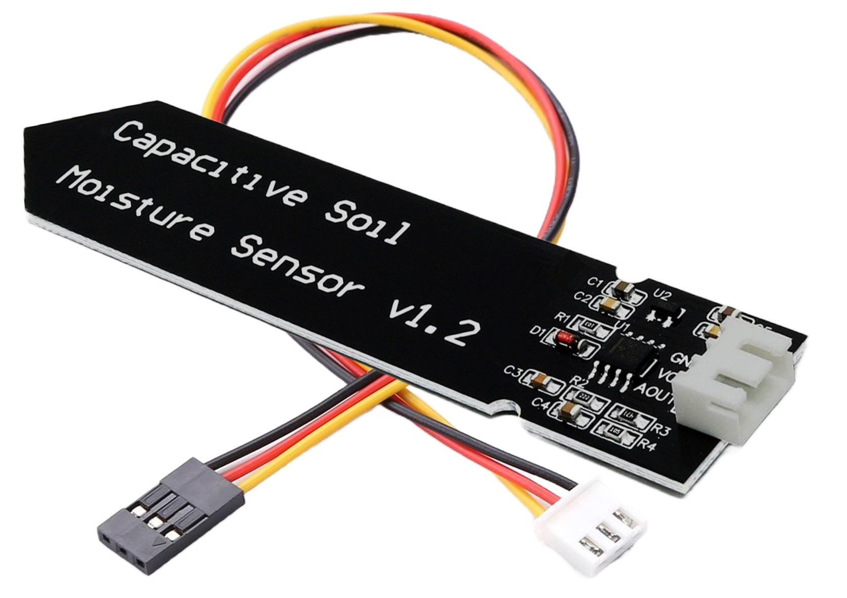 Capacitive Soil Moisture Sensor Module for Arduino, ESP32, ESP8266, Raspberry Pi, 5 pieces