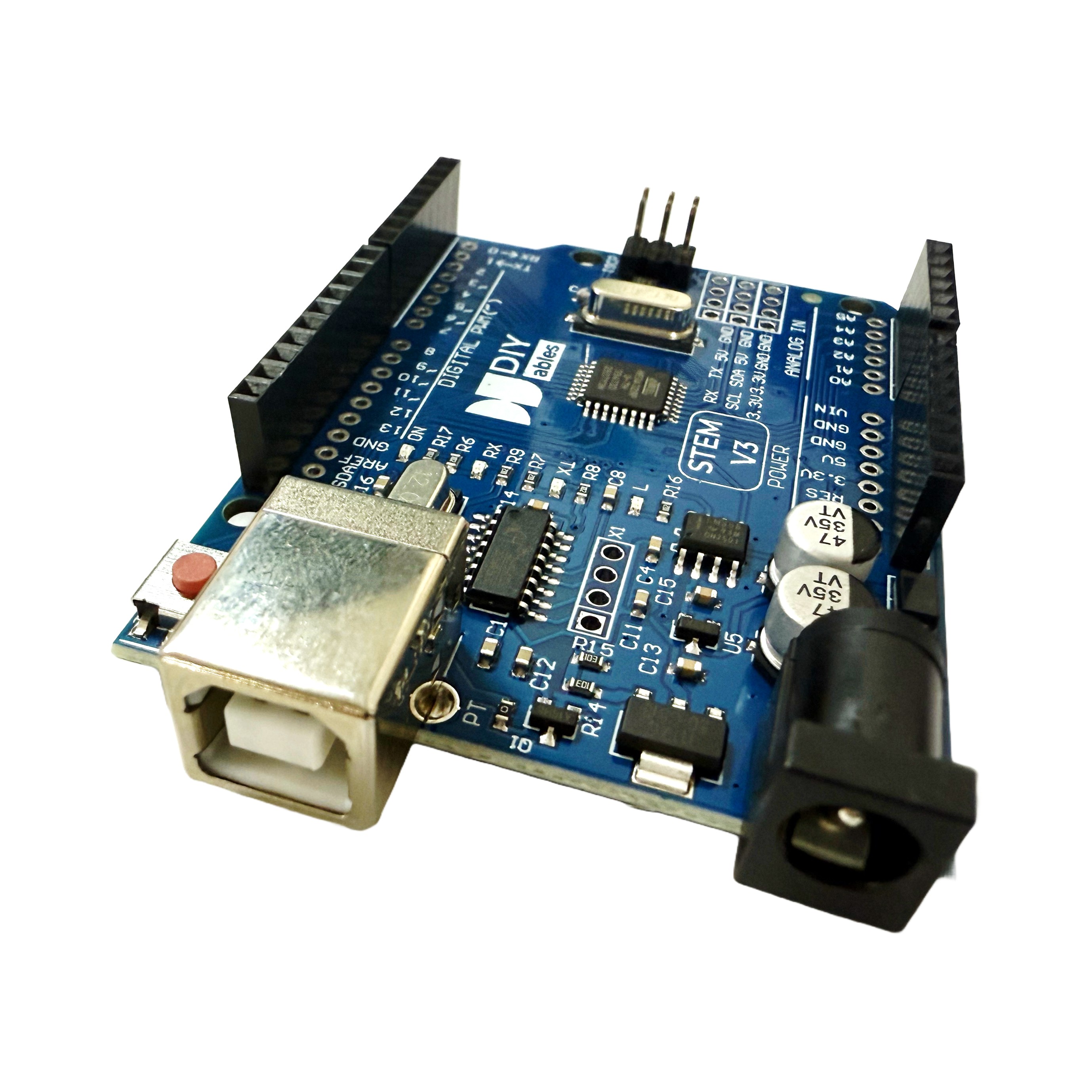 DIYables STEM V3, Fully Compatible with Arduino Uno R3