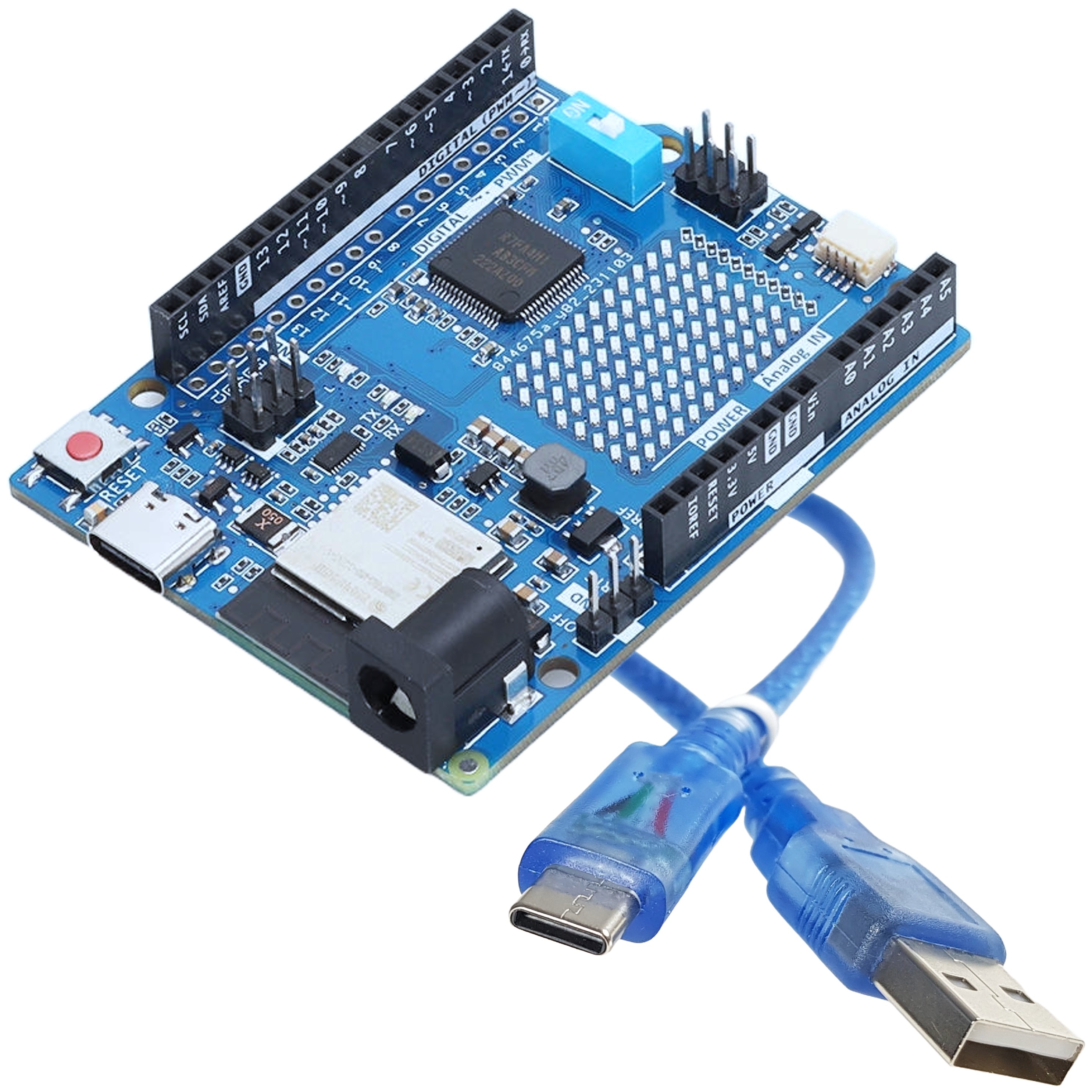DIYables STEM V4 IoT, Fully Compatible with Arduino Uno R4 WiFi