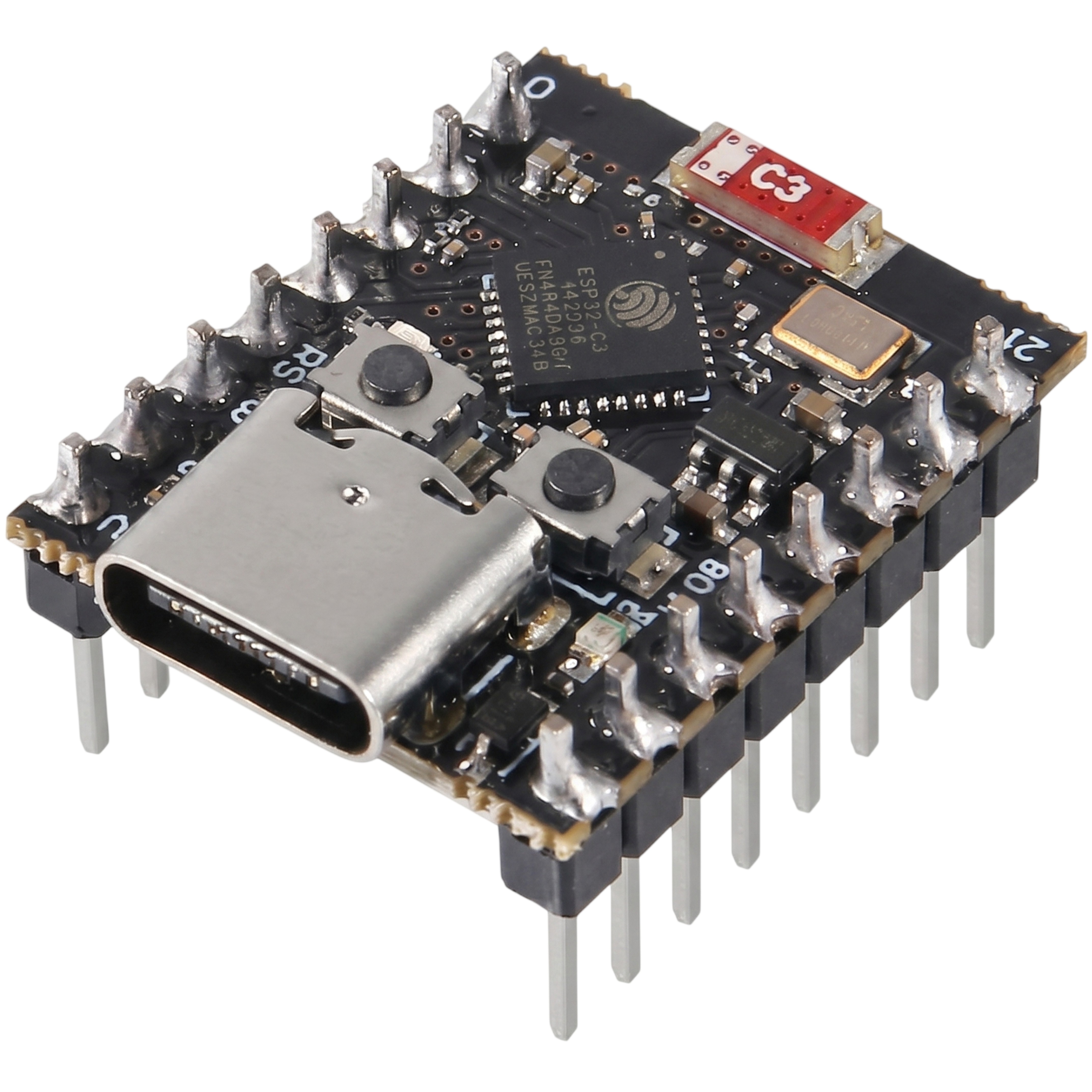 DIYables ESP32-C3 SuperMini presoldered development board WiFi Bluetooth LE RISC-V IoT module