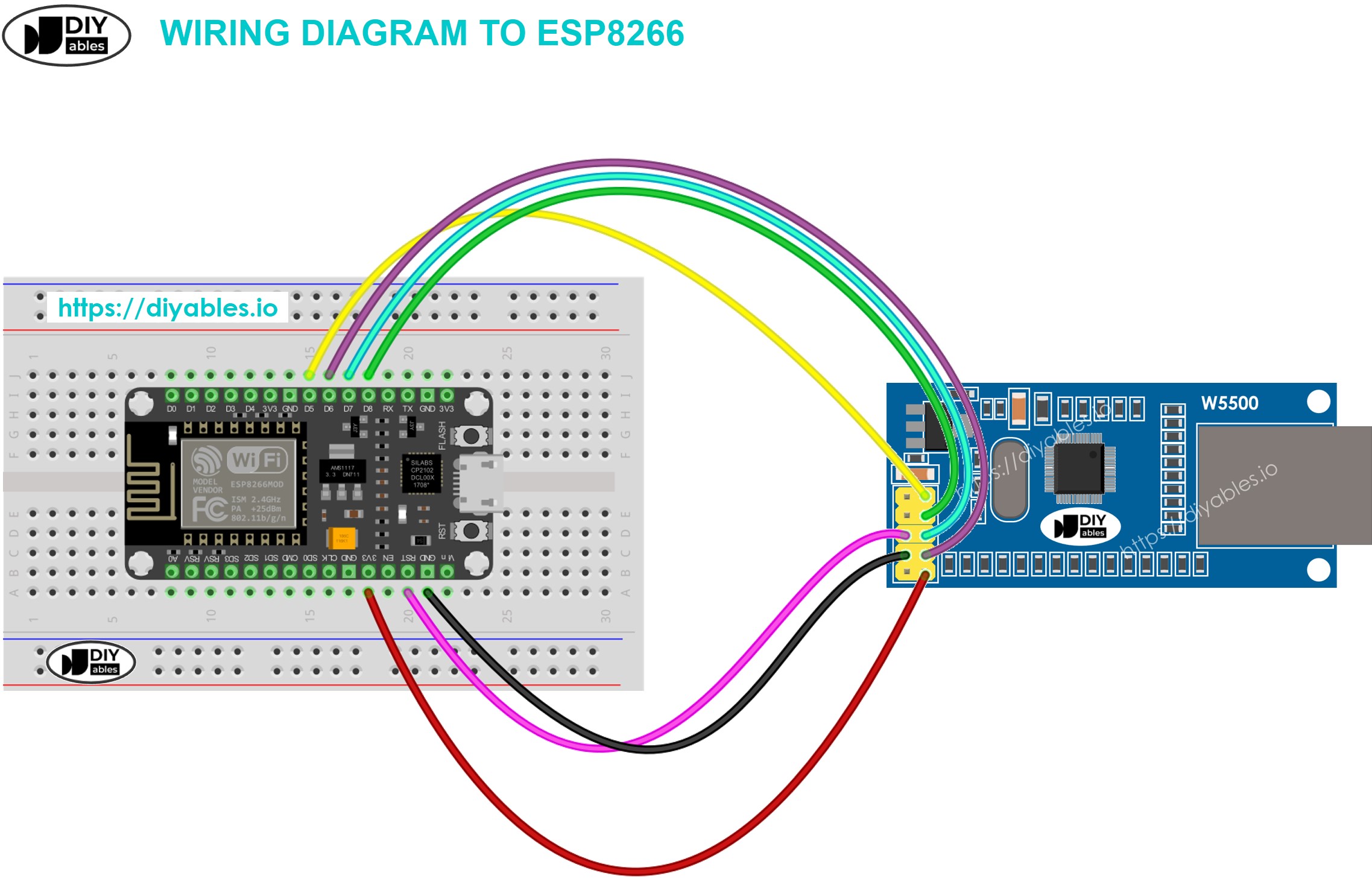 W5500 Ethernet Module