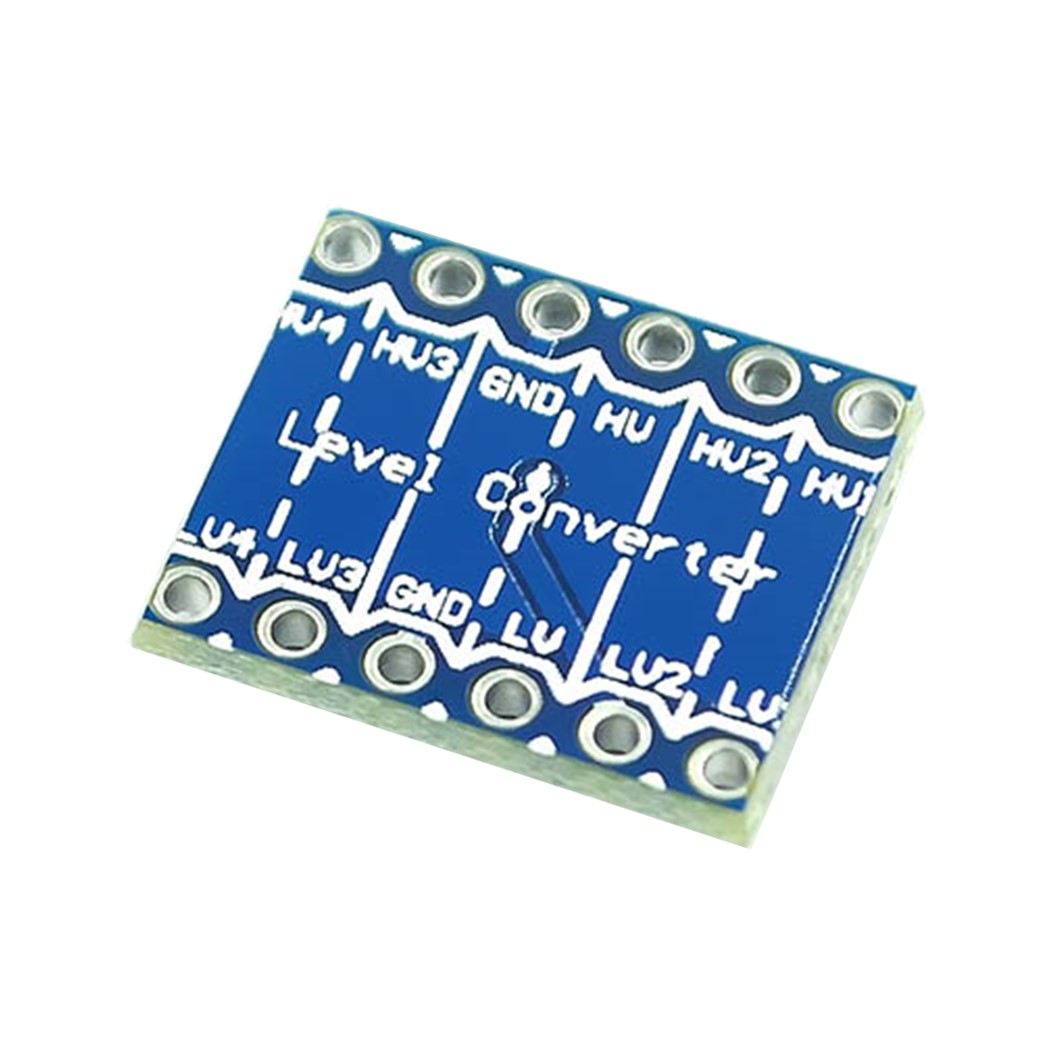 4-Channel IIC I2C Level Converter Module, 5V to 3.3V Bi-Directional Logic Shifter for Arduino, Raspberry Pi, ESP8266, ESP32