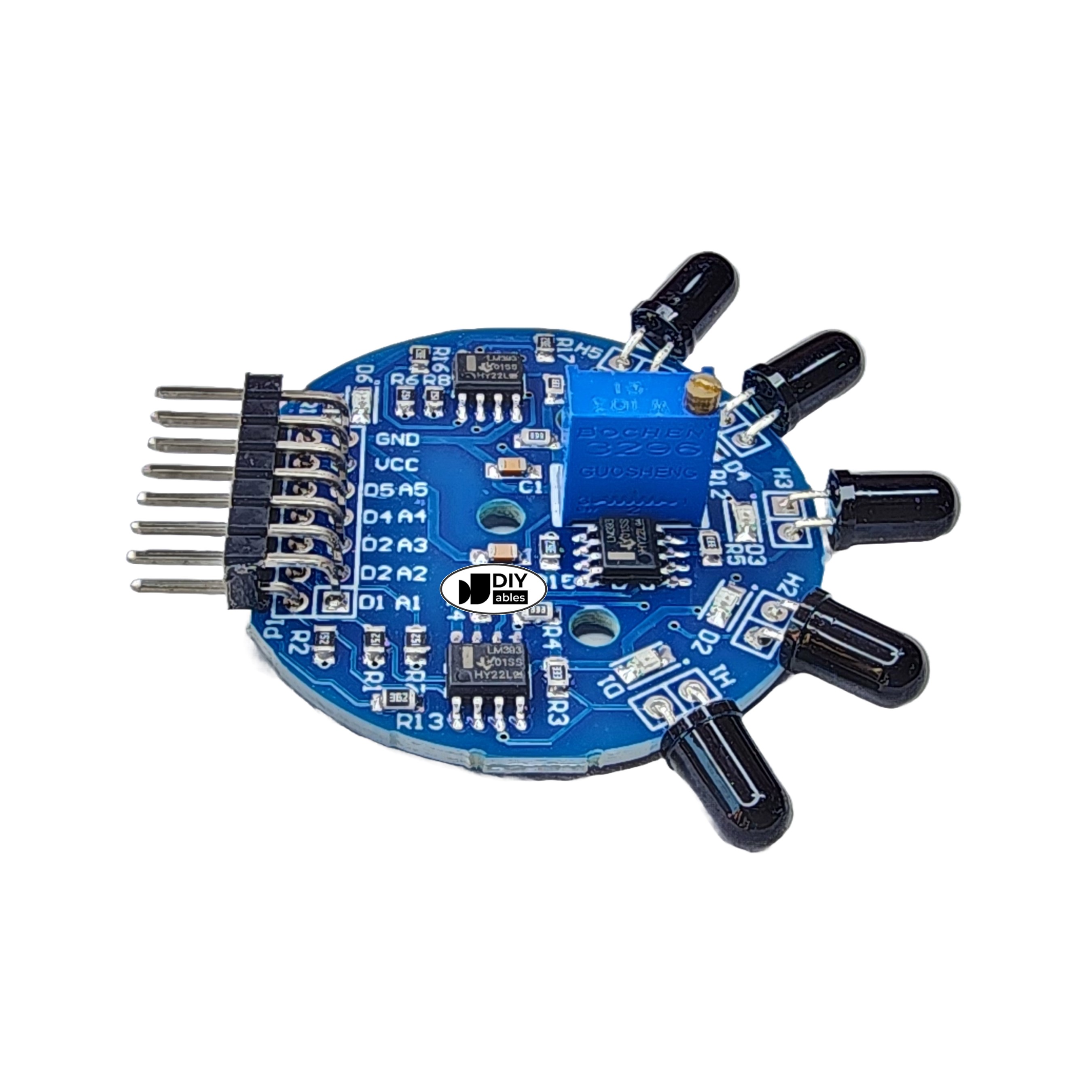 Infrared Flame Sensor Module, 5-in-1