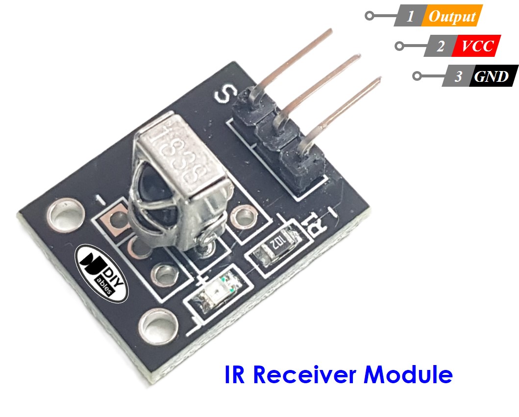 Diyables Infrared Ir Remote Control Kits With Controller And Receiver For Arduino Esp32 0727