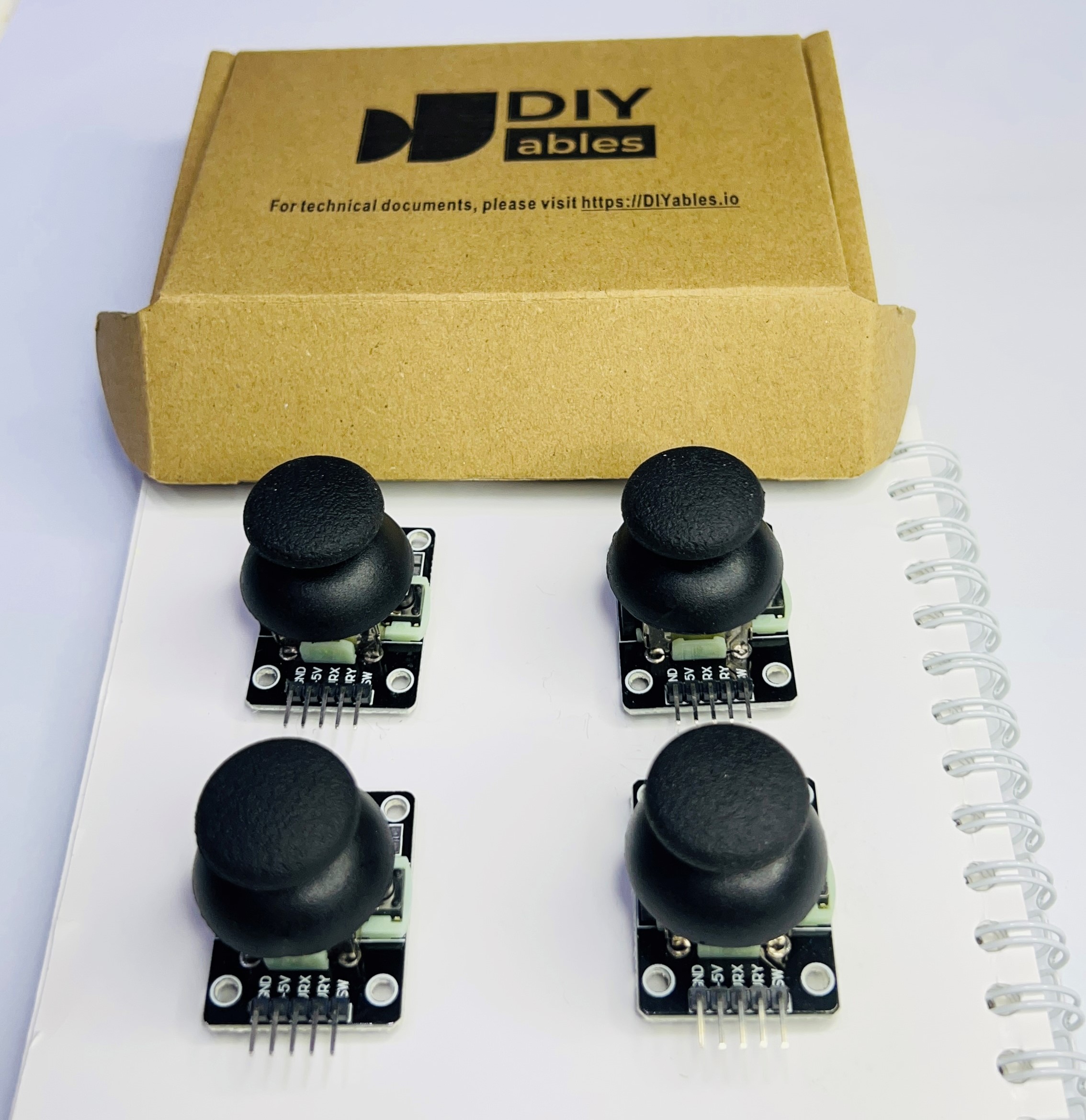 DIYables Joystick For Arduino ESP32 ESP8266 Raspberry Pi
