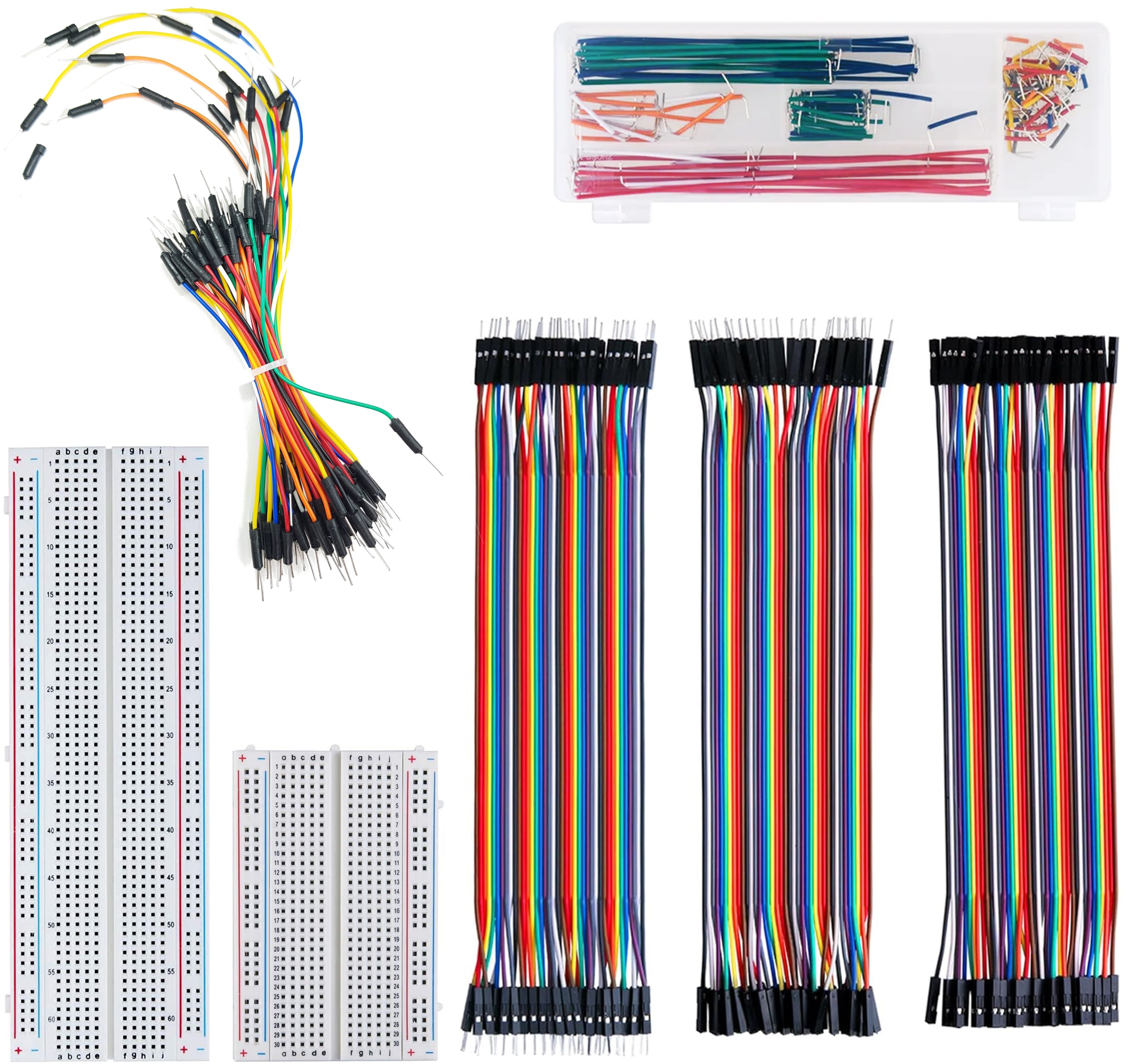 Jumper Wires and Breadboard Kit for Arduino, ESP32, ESP8266, Raspberry Pi