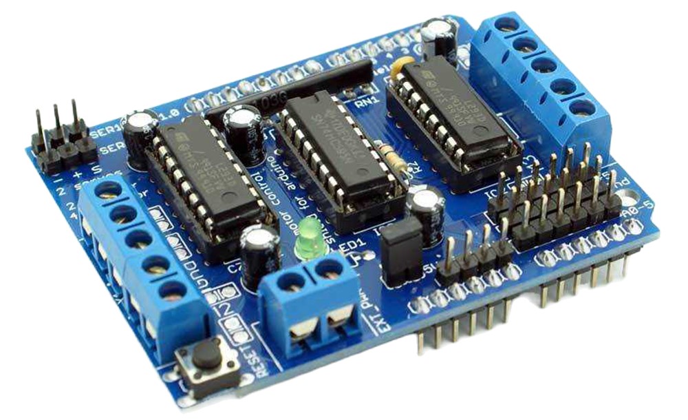 L293D Motor Shield for DC Motor Stepper Motor with Arduino Uno, Mega