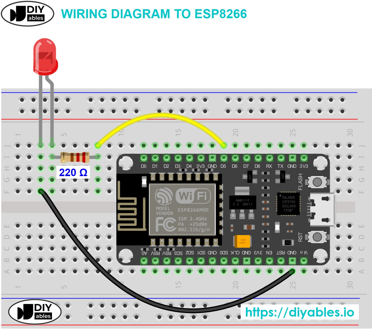 LED for ESP8266