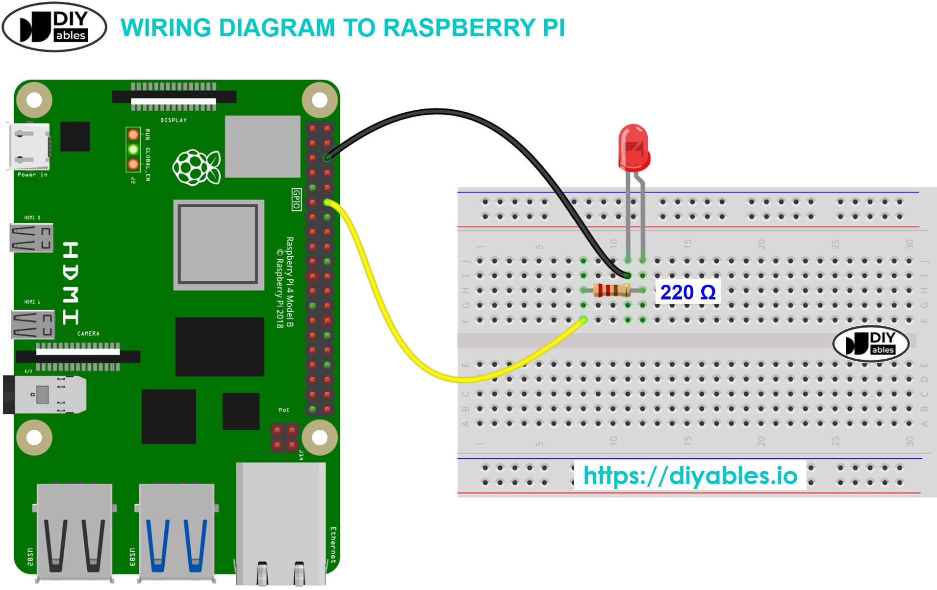 LED for Raspberry Pi