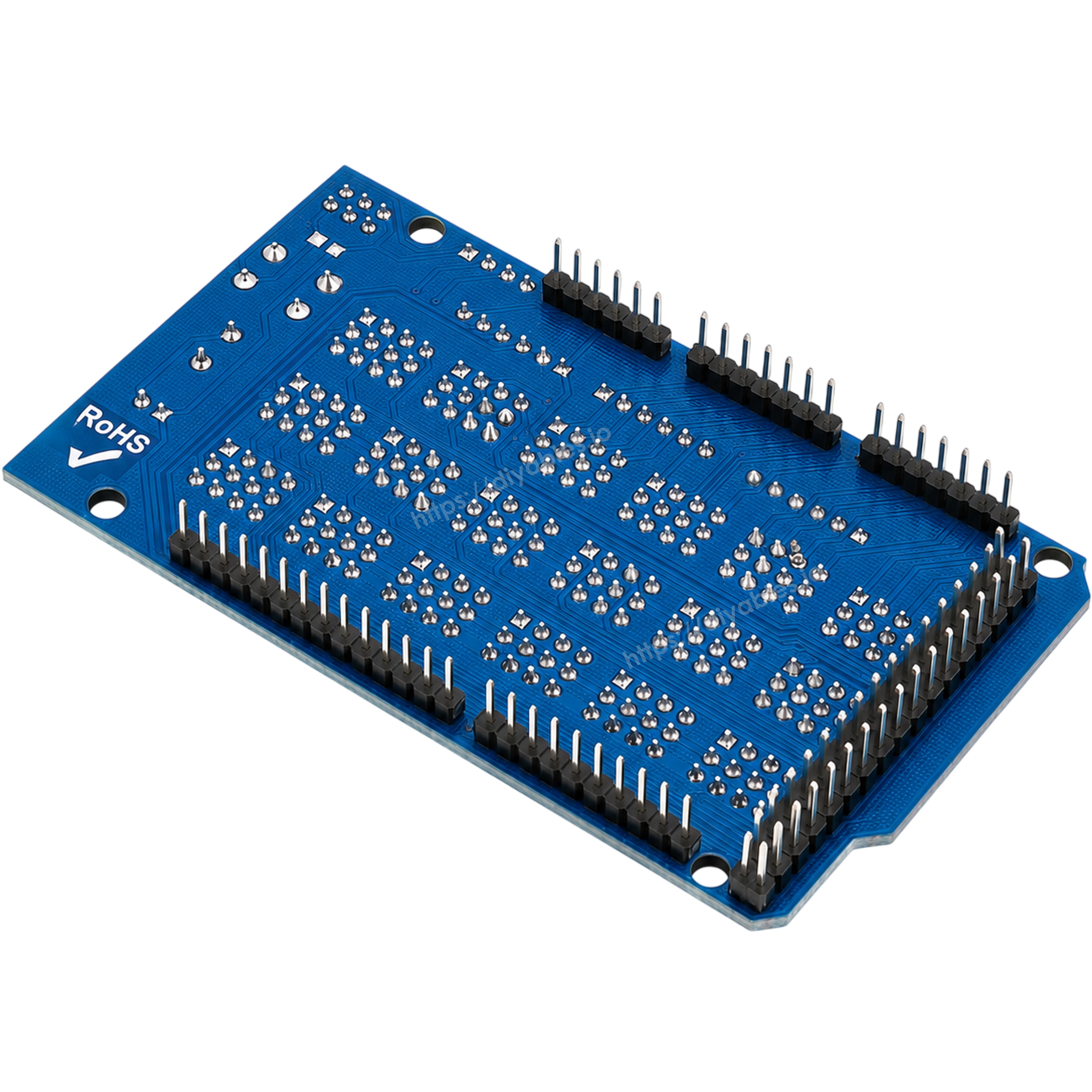 Mega2560 sensor shield with I2C Bluetooth SD card APC220 and ultrasonic sensor interfaces