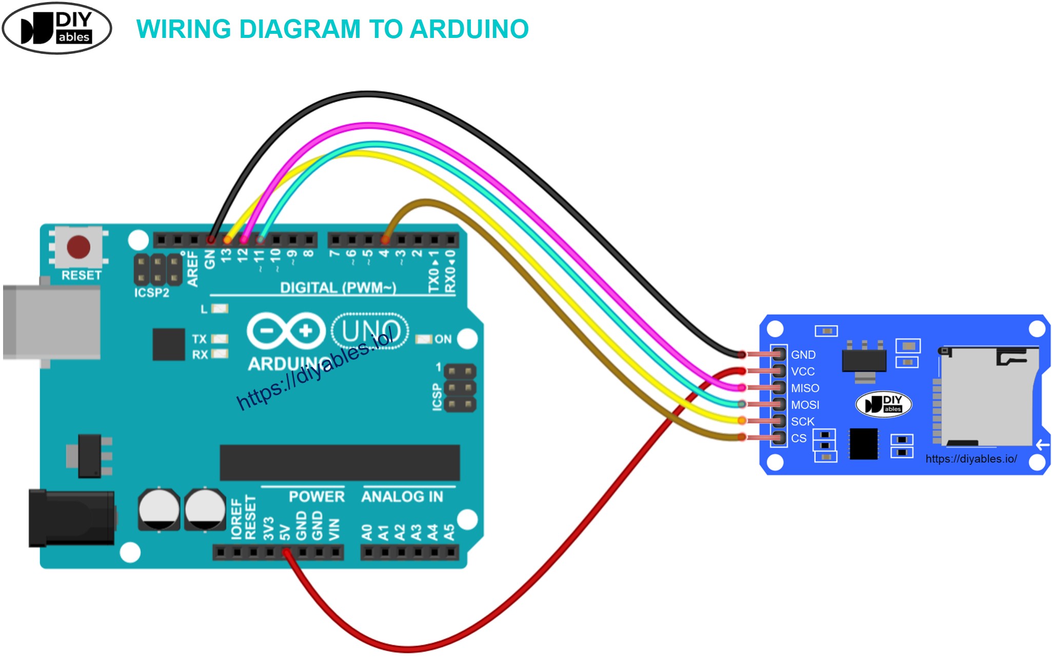 Micro SD Card Adapter Module Arduino