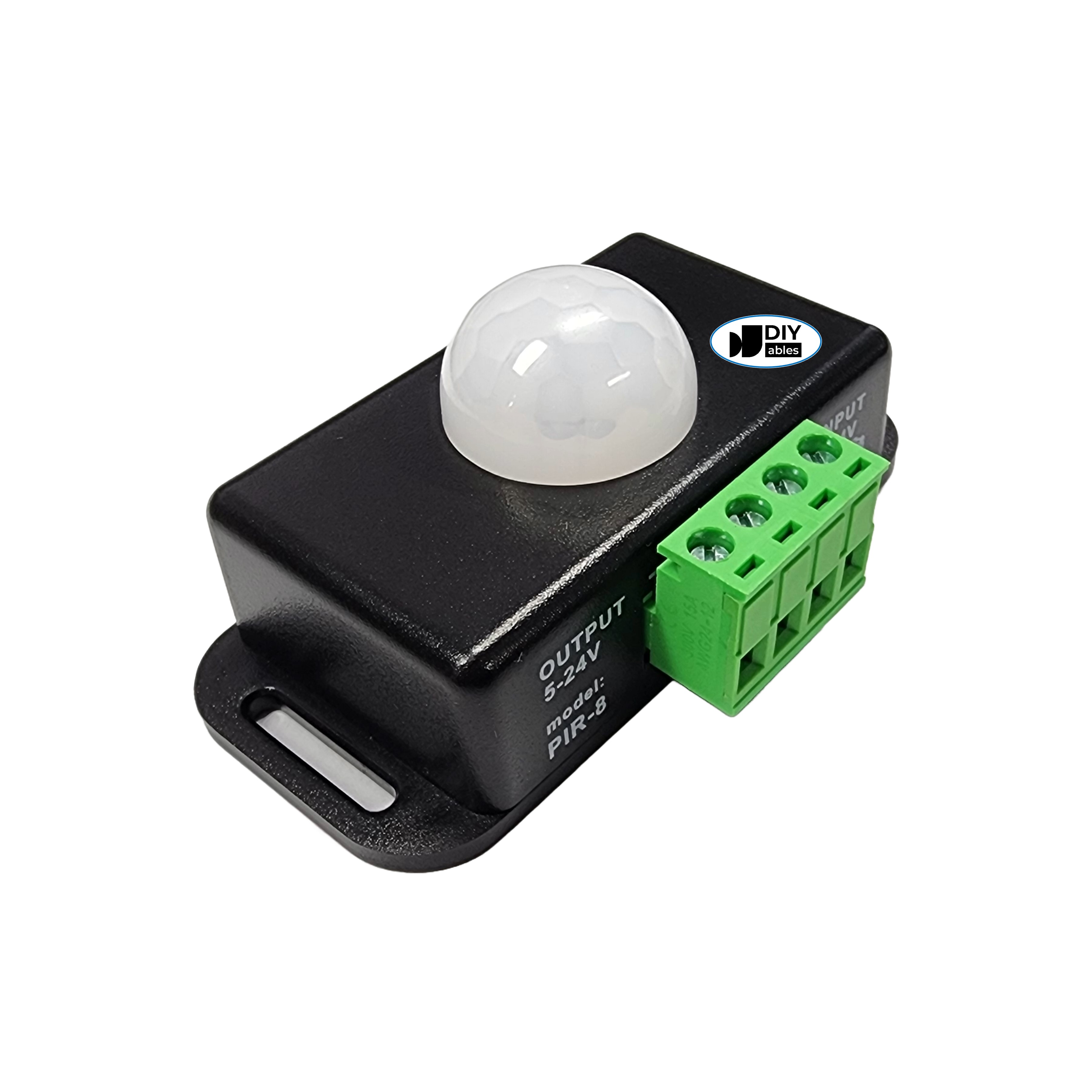 Motion Switch Controller, 5V to 24V Input, PIR Sensor for Automation, Lighting, and Security Systems