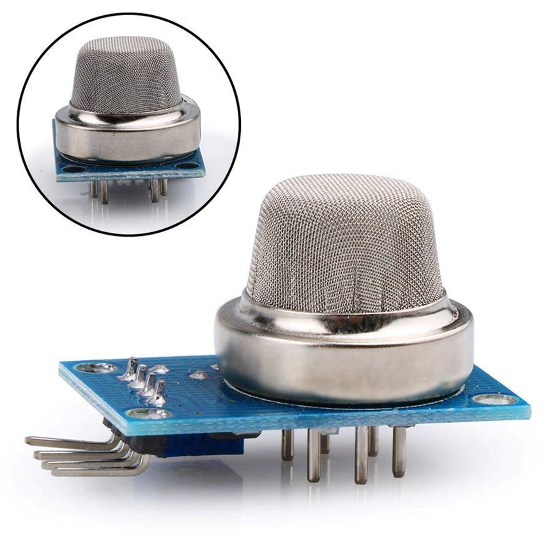 MQ2 Gas Sensor Module for Arduino, ESP32, ESP8266, Raspberry Pi - Smoke, LPG, Methane Detection, Tutorials Provided
