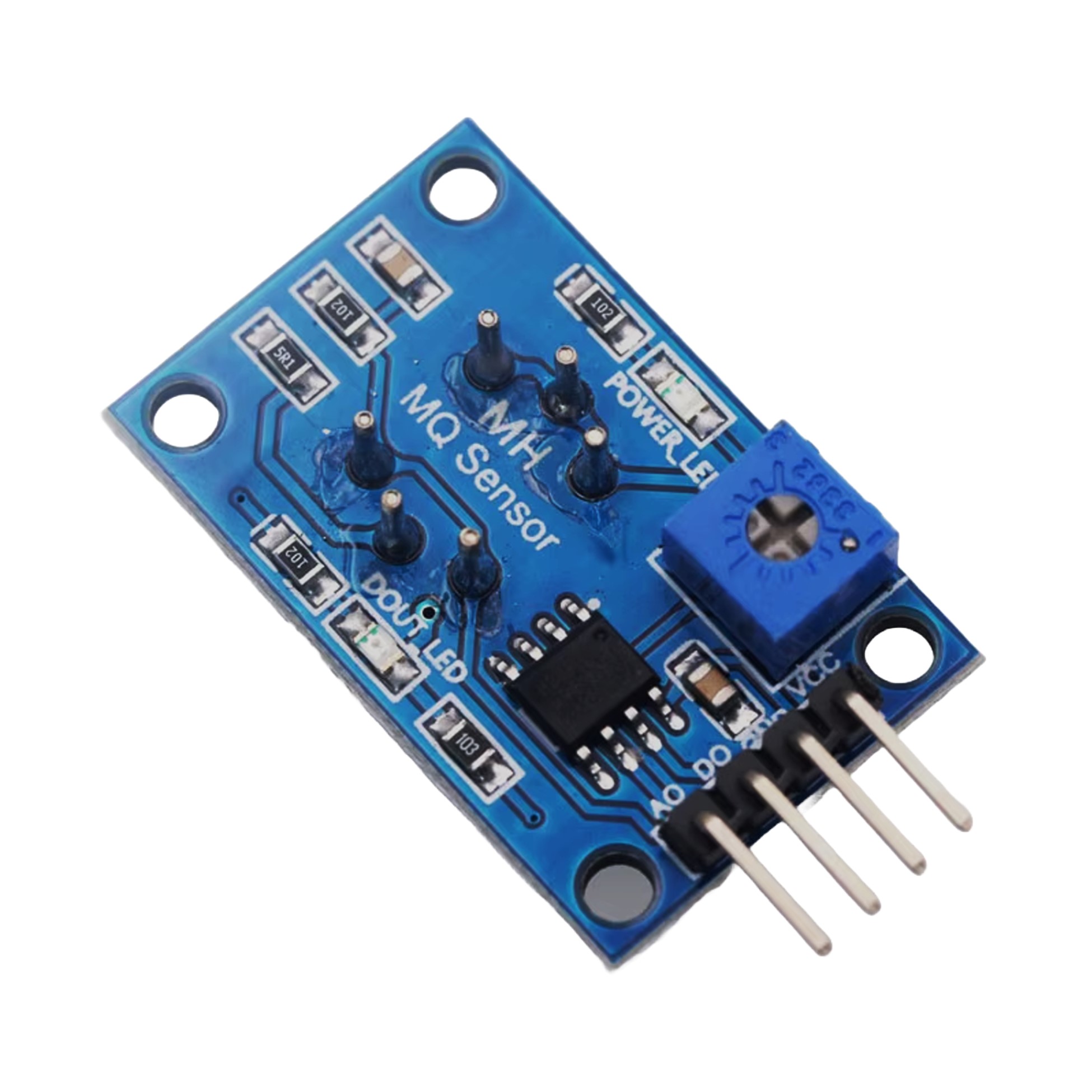 MQ2 Gas Sensor Module for Arduino, ESP32, ESP8266, Raspberry Pi - Smoke, LPG, Methane Detection, Tutorials Provided