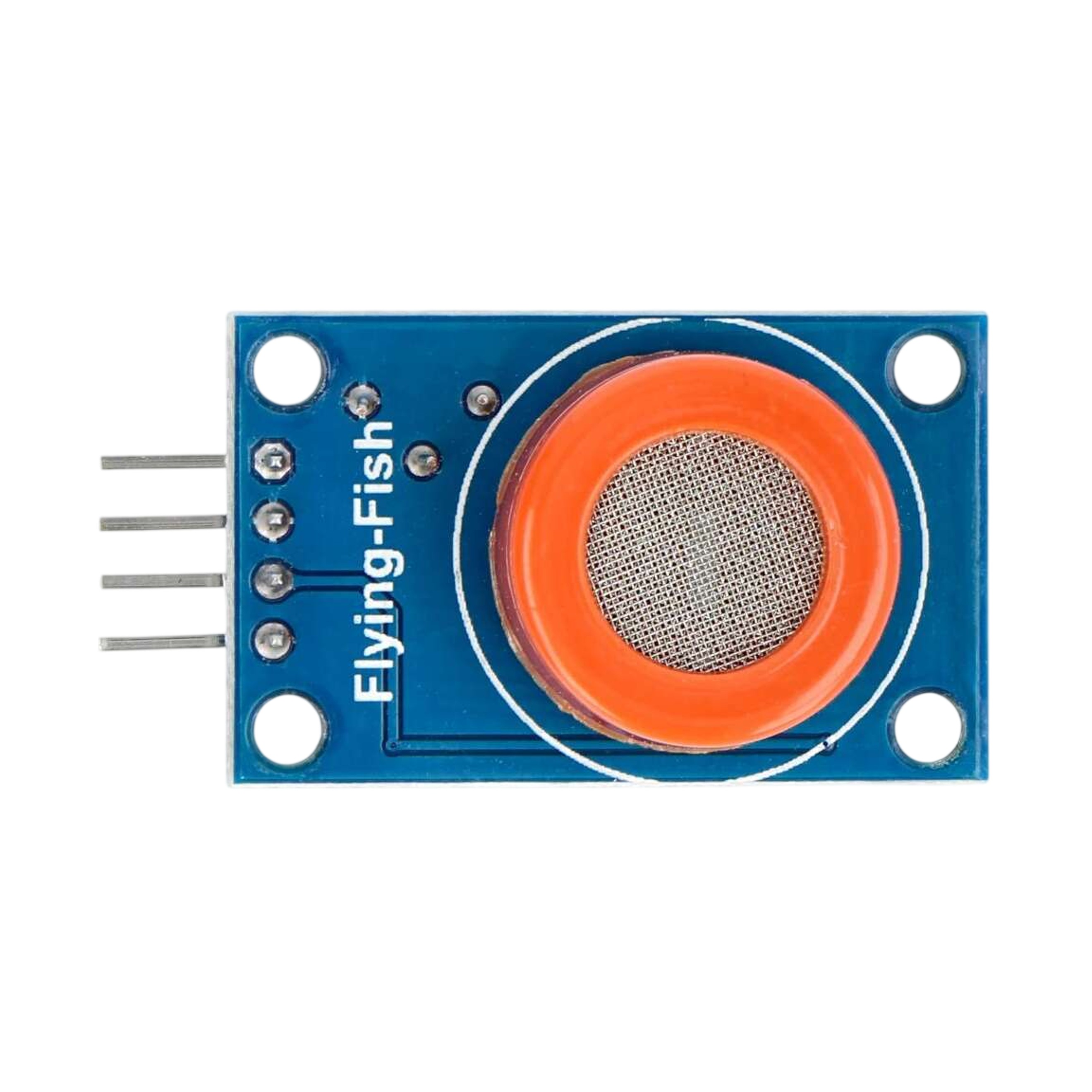 MQ3 Ethanol Vapor Detection Module showing pin configuration and LED indicators