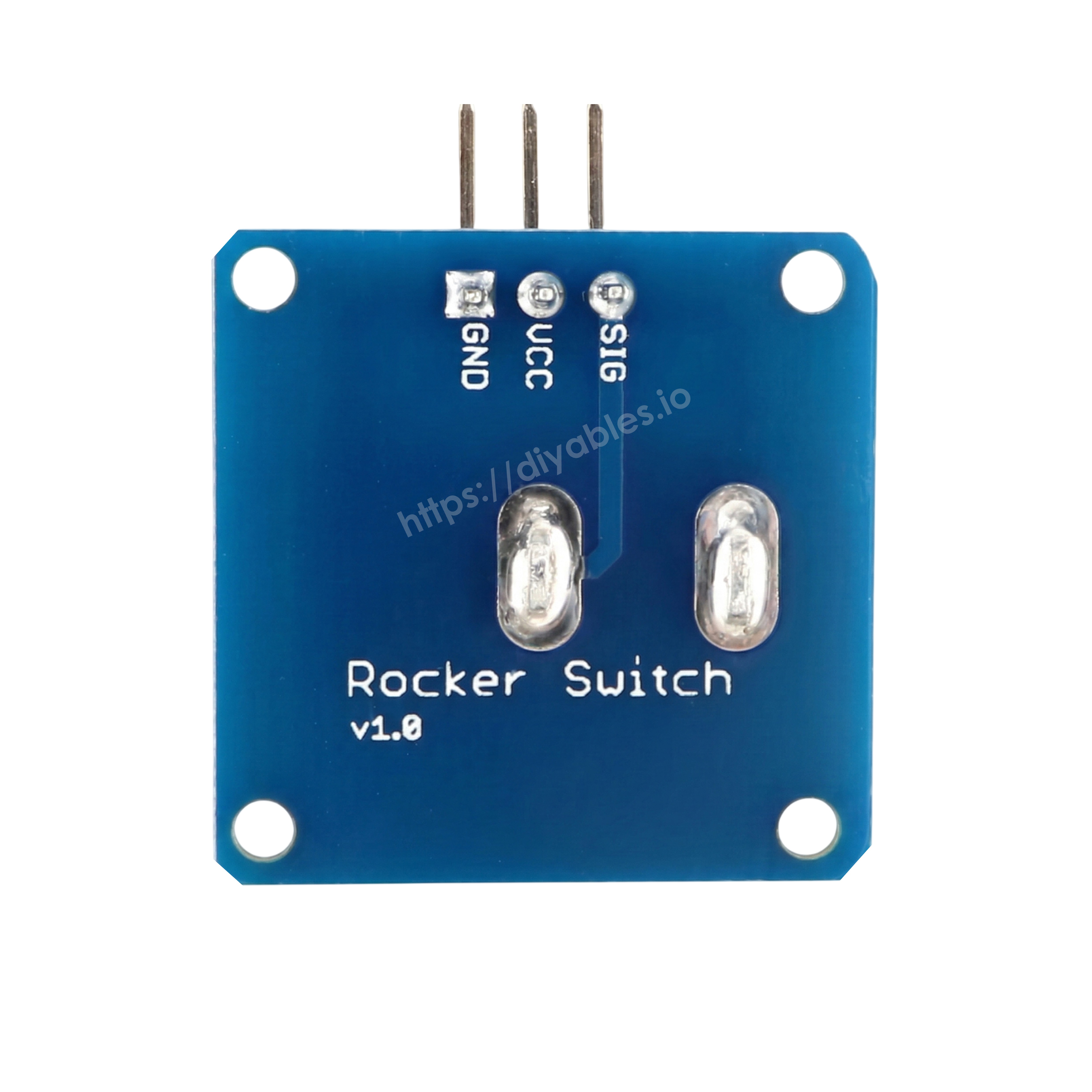 Toggle switch control board with high-low level output for Arduino ESP8266 projects