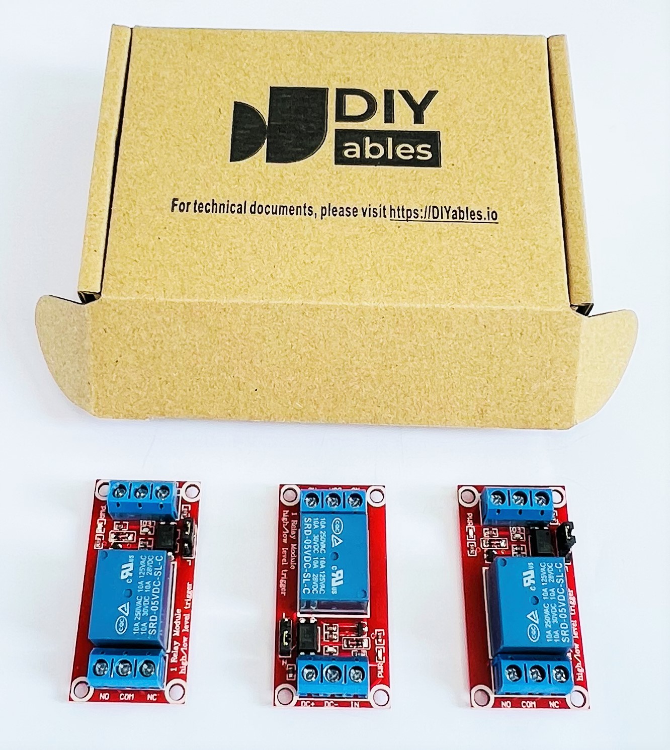 Scheda 1 relè 5Vdc modulo relay per arduino/pic - ART. CQ01