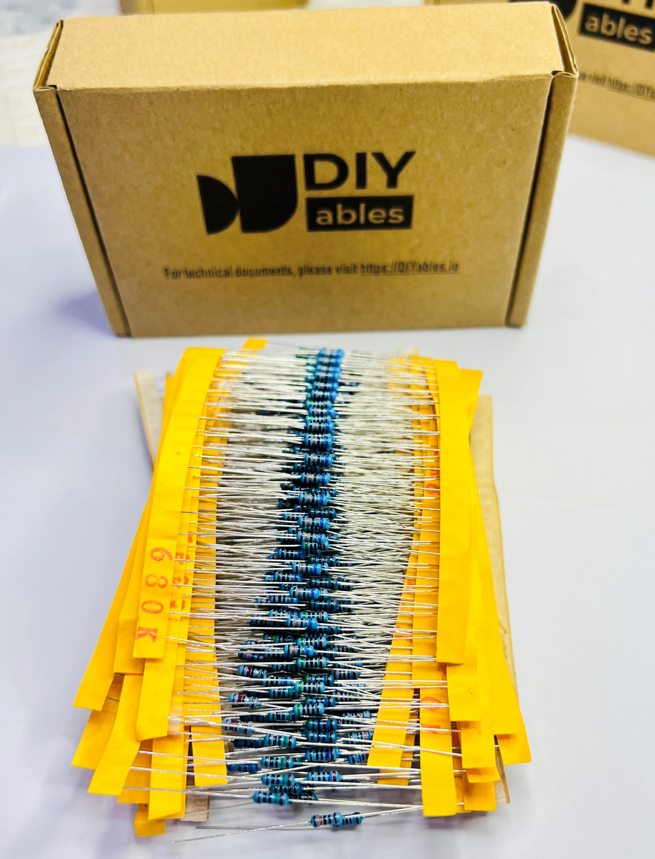 DIYables Resistor Kit for Arduino, ESP32, ESP8266, Raspberry Pi