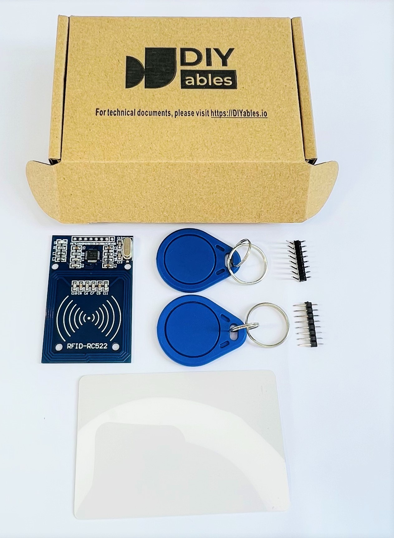 DIYables RC522 RFID Reader And RFID Card For Arduino,, 54% OFF