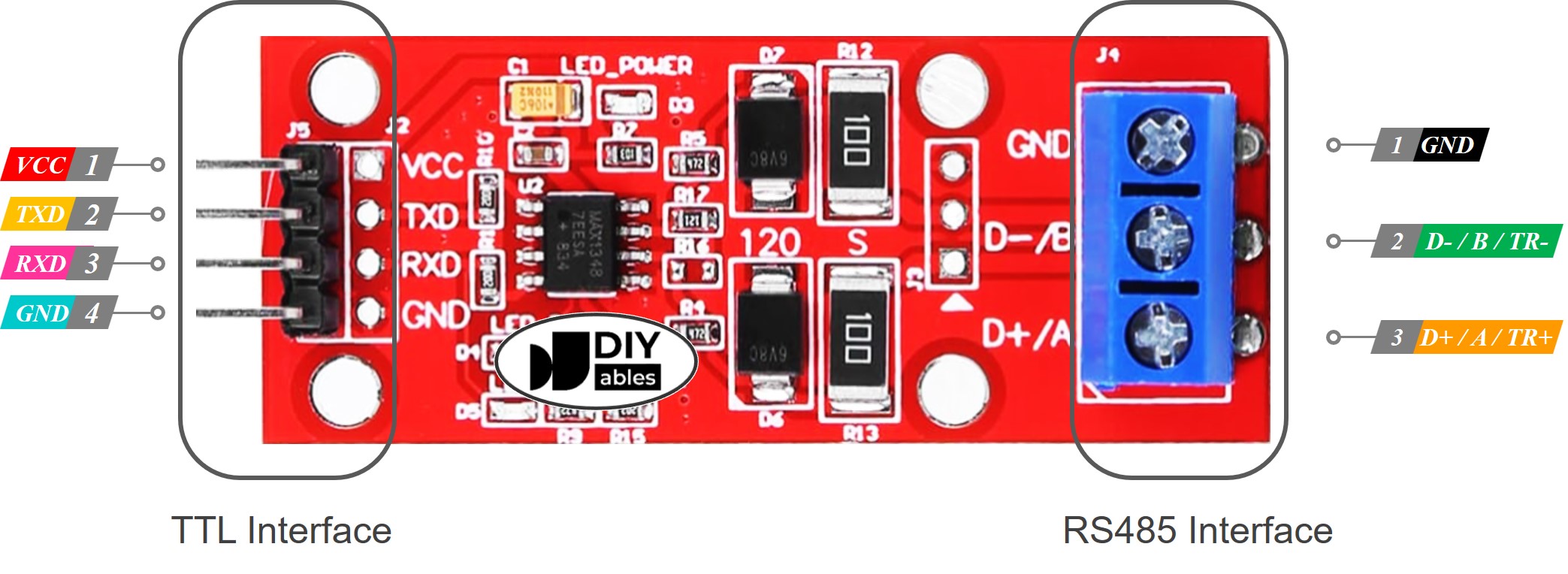 RS485 to TTL Module