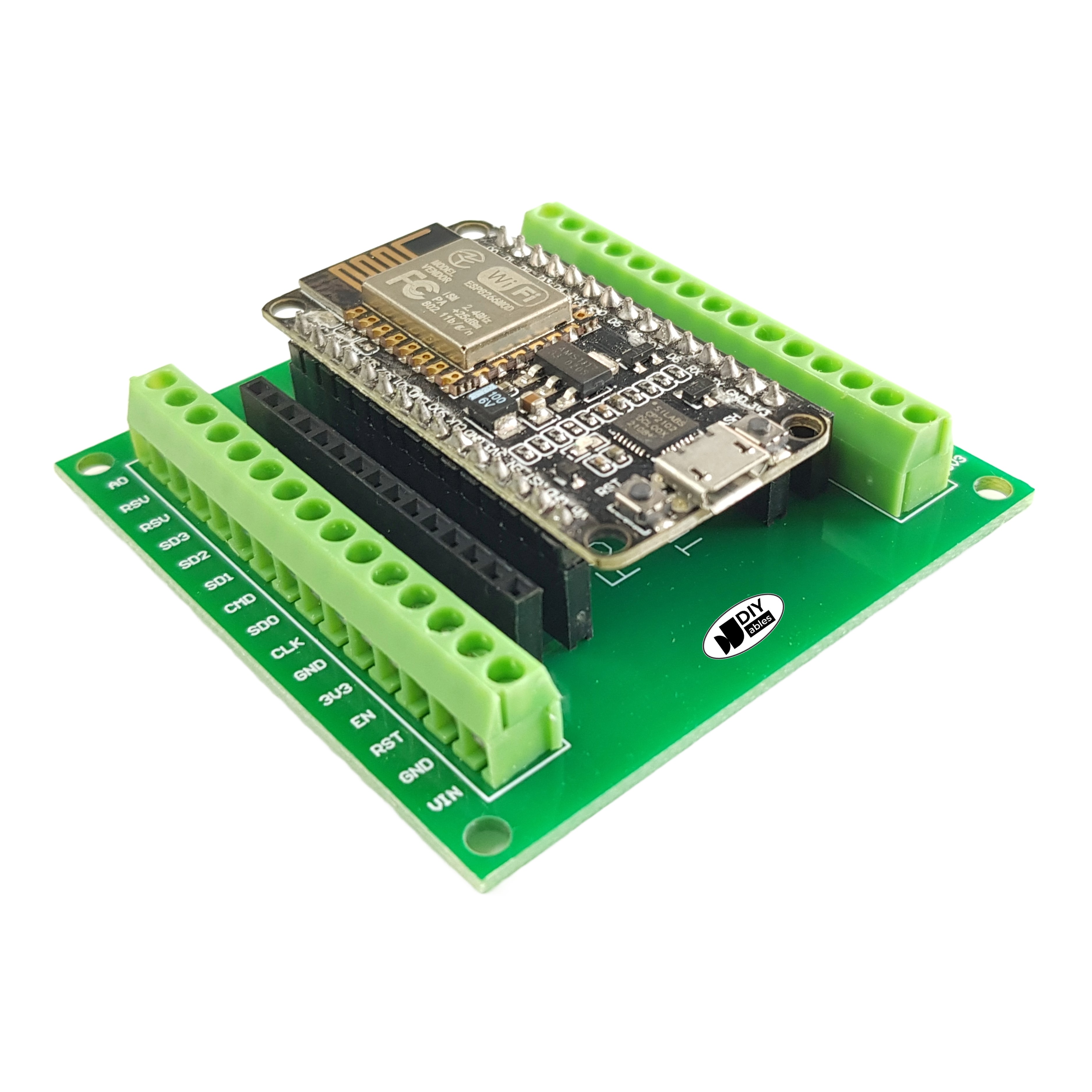 DIYables Screw Terminal Adapter For ESP For Arduino ESP ESP Raspberry Pi