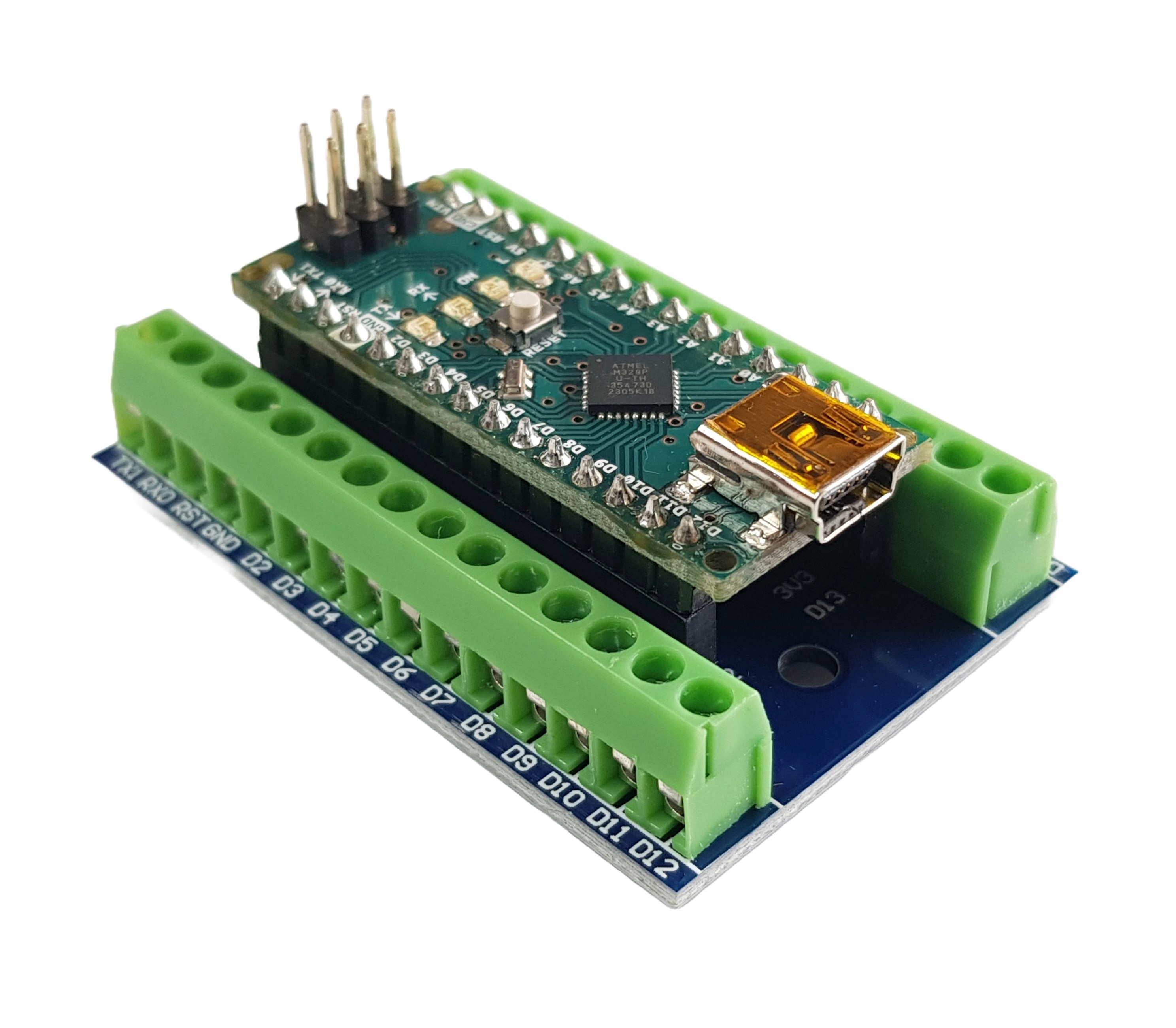 Screw Terminal Block Shield Expansion Board for Arduino Nano