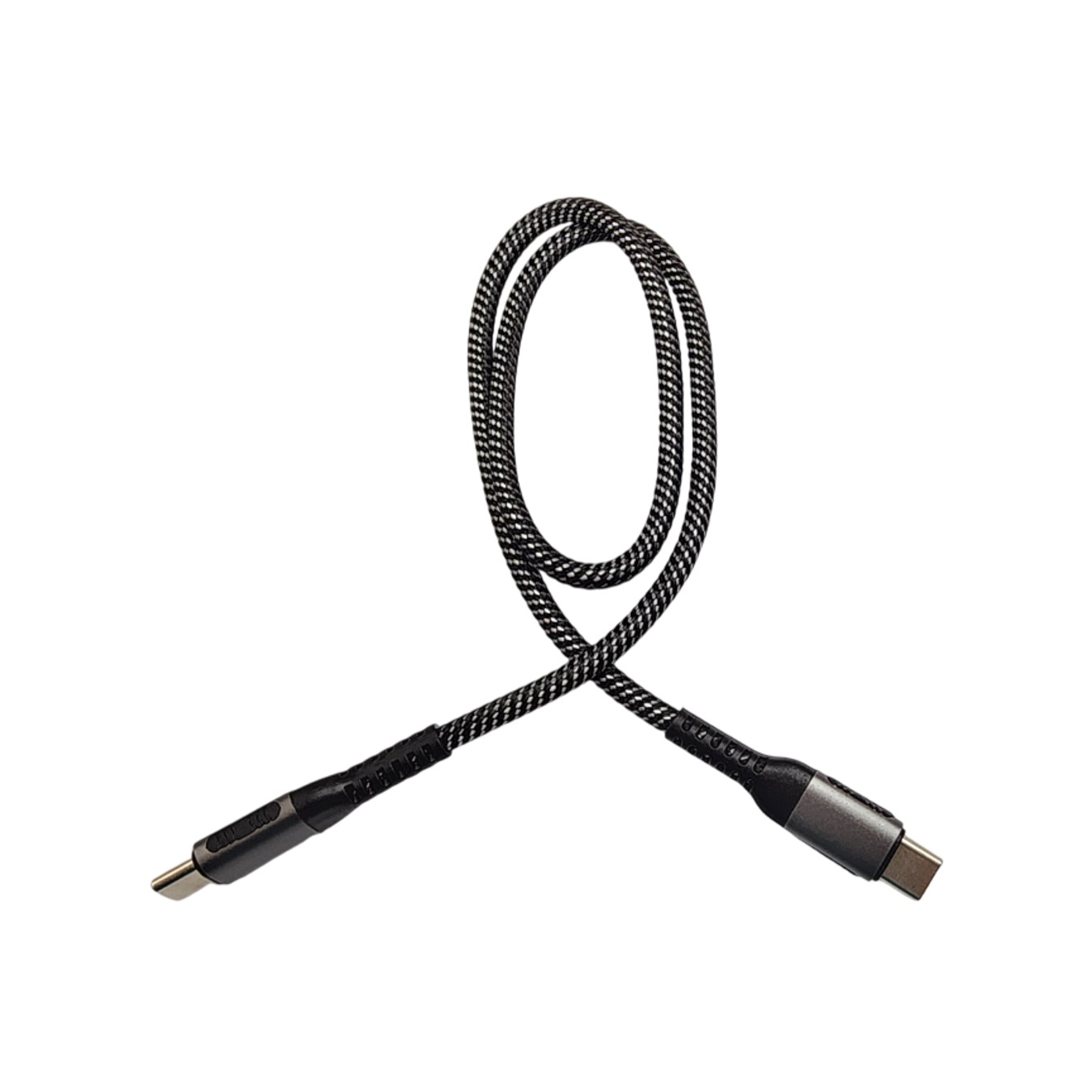 Type-C to Type-C USB Cable - 50CM, Data Transfer, Durable USB-C Sync Cables for Smartphones, Tablets, and Laptops