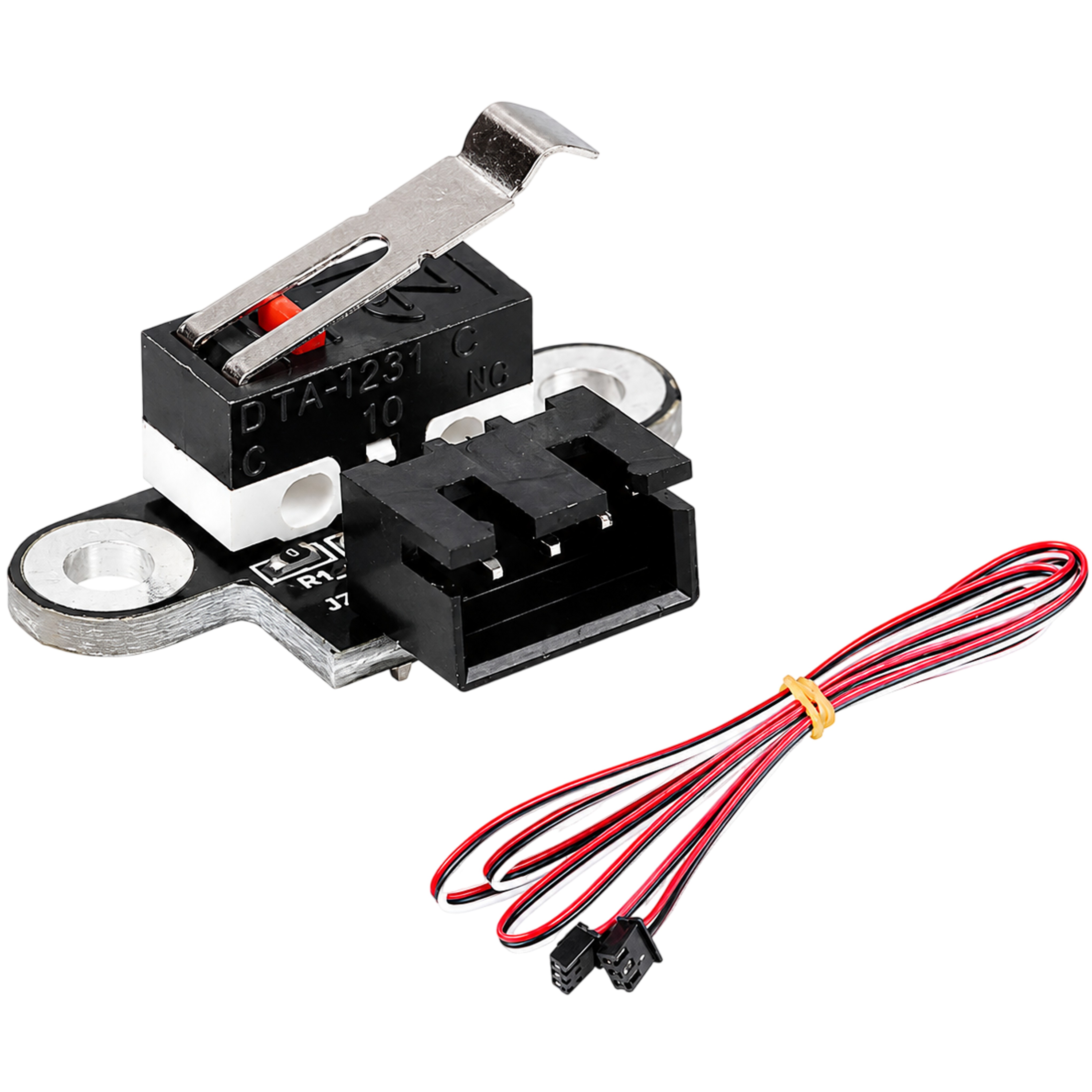 Vertical limit switch module dimensions and compact form factor for 3D printer CNC use